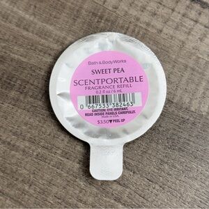 Bath & Body Works Scentportable SWEET PEA Oil Refill Car